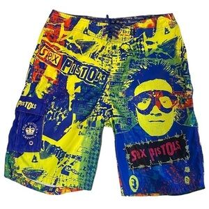 Vintage 2003 / 2004 Sex Pistols boardshorts by Dragonfly